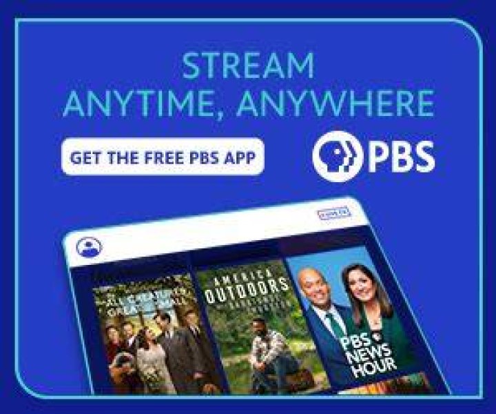 ad for PBS app