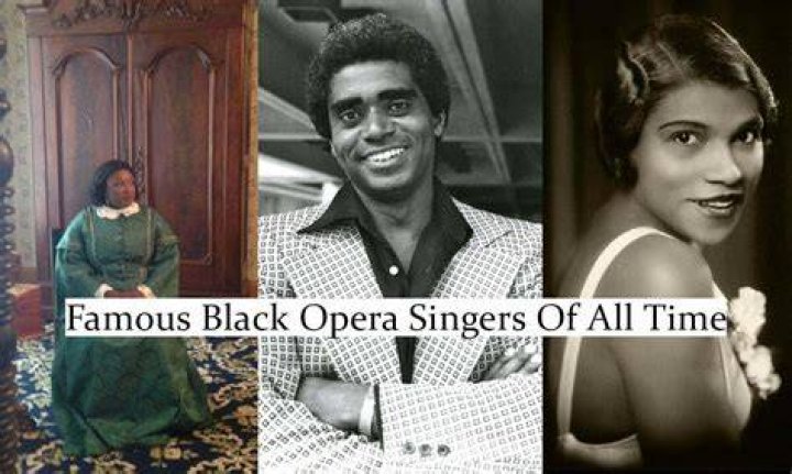 Black opera singers Black opera singers