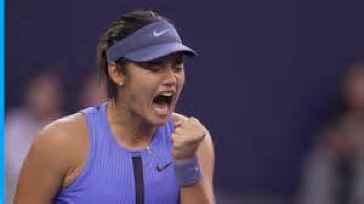 Delight for Emma Raducanu