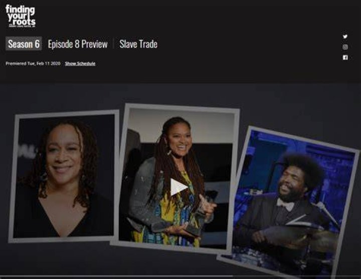 Finding Your Roots - Slave Trade