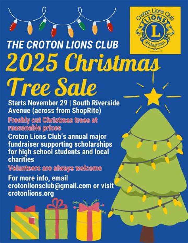 Forest Lions Club Annual Christmas Tree Sale